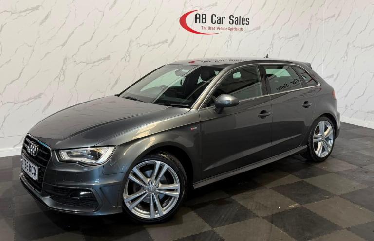 2015 Audi A3 1.4 TFSI CoD S line Sportback Euro 6 (s/s) 5dr (Nav) HATCHBACK Petrol Manual