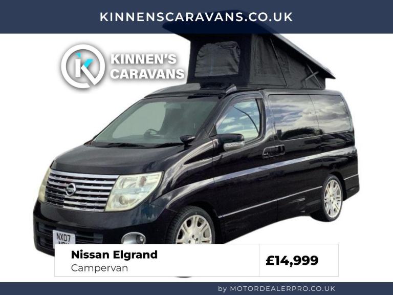 2007 Nissan Elgrand Campervan