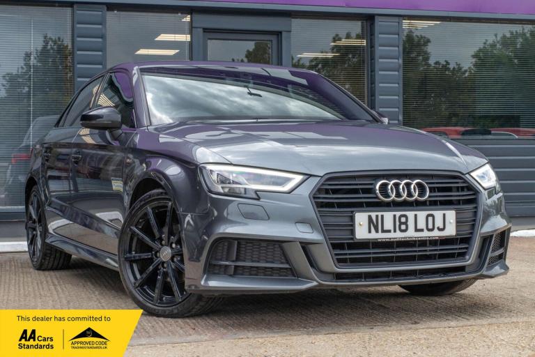 2018 Audi A3 1.5 TFSI CoD Black Edition Saloon 4dr Petrol Manual Euro 6 (s/s) (150 ps) Saloon Pet...