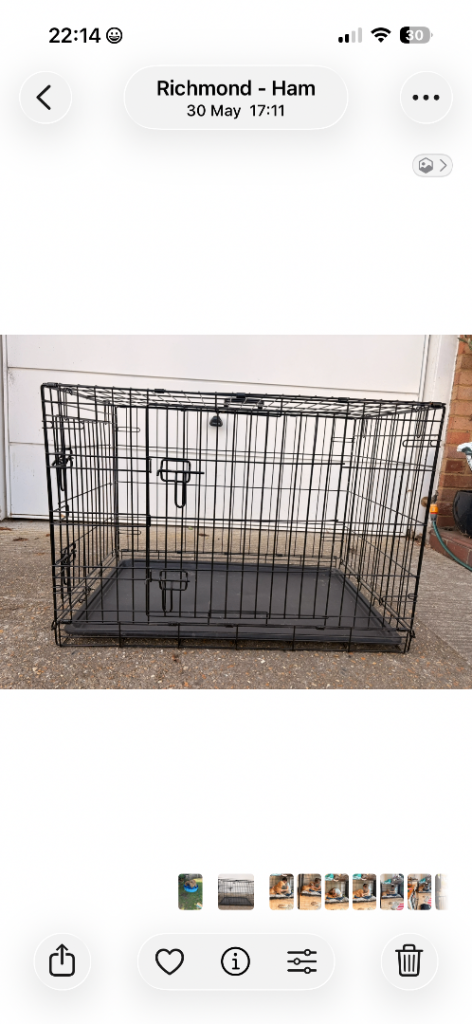 Medium dog crate