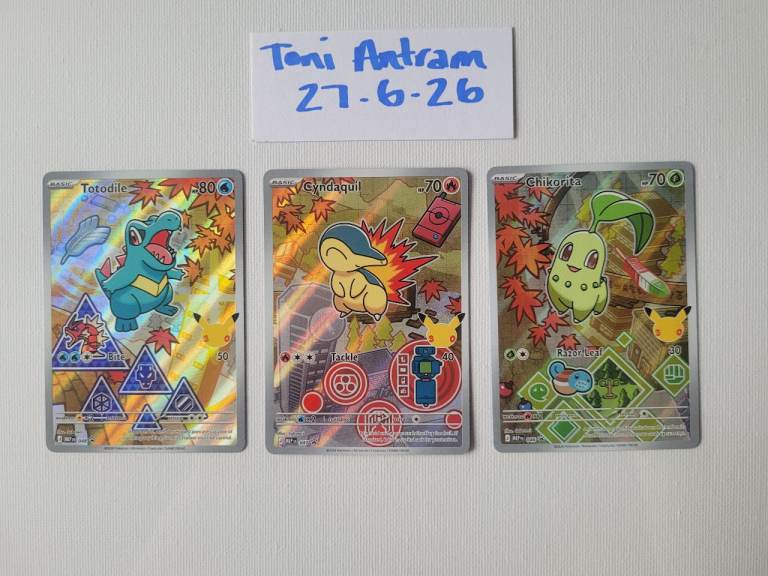 Pokemon cards Gen 2 set