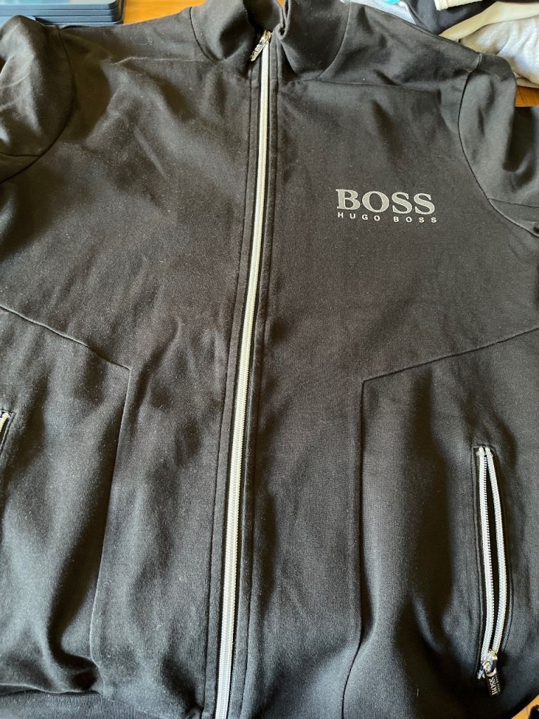 Hugo Boss track top & bottoms 