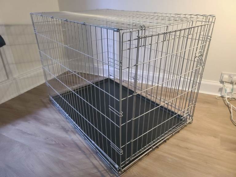 Large foldable dog crate