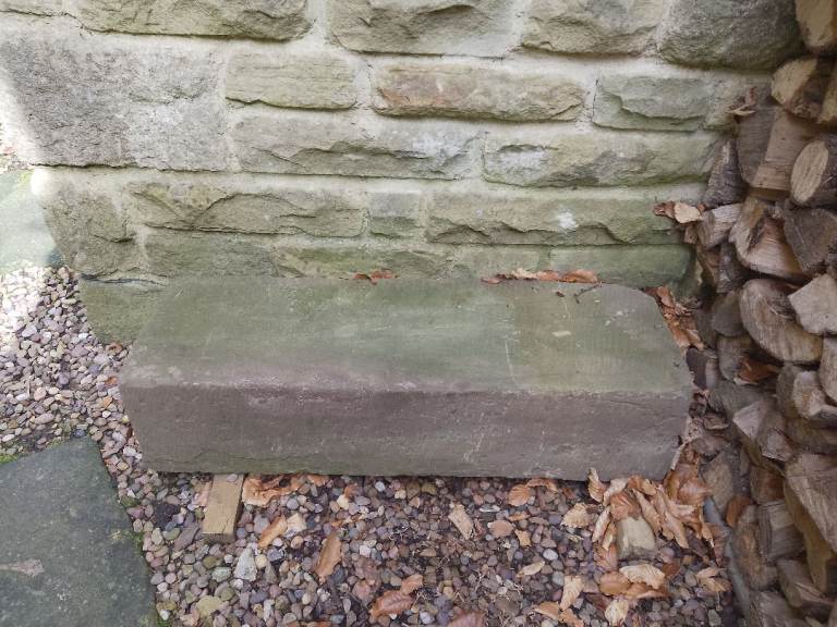 Reclaimed Yorkshire Stone Step