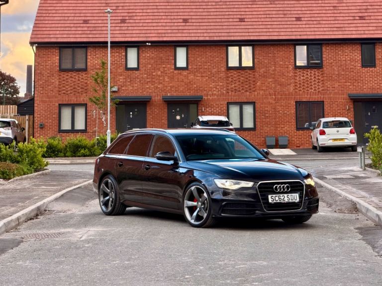 2013 Audi A6 S-Line 2.0TDI 177 6 Speeds Black Edition. 