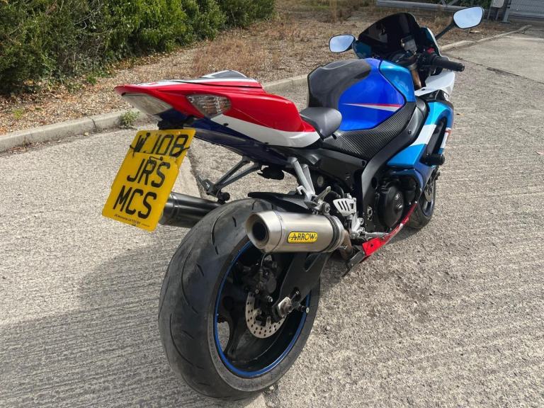 2008 08 SUZUKI GSXR 1000 K7 GSXR1000 SUPERBIKE CLASSIC SPORTS BLUE  WHITE