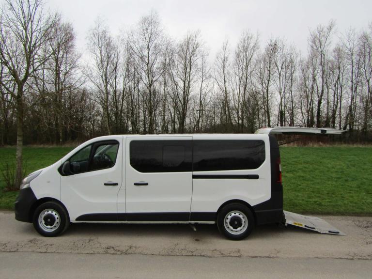 2018 Vauxhall Vivaro L2H1 LWB 1.6 Cdti *6 SEATS* Wheelchair Accessible Vehicle WAV MPV Diesel Manual
