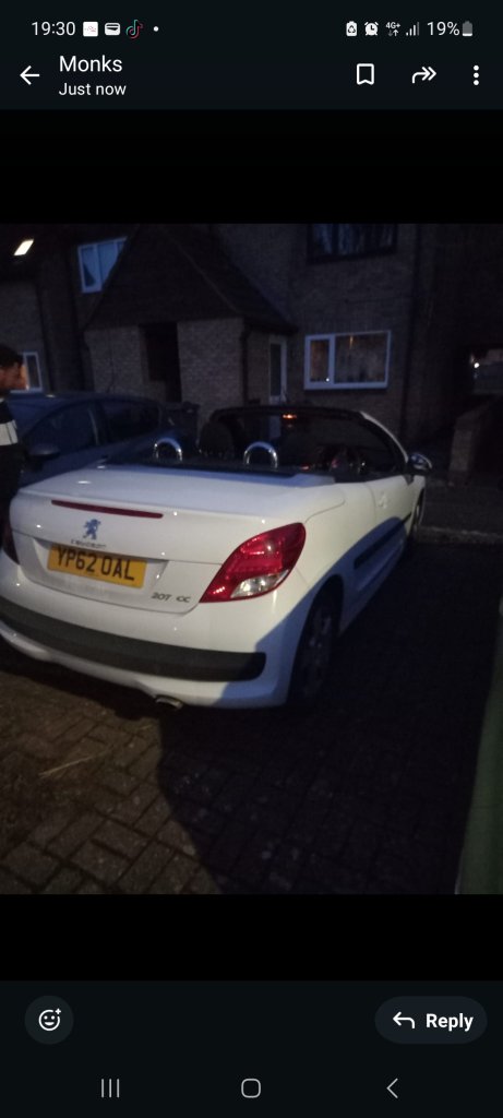 206 cc convertible 1.6