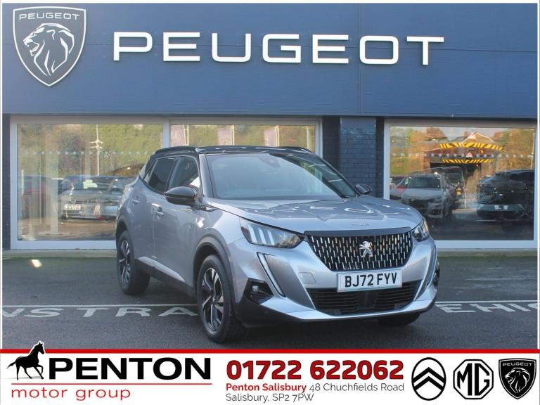 2022 Peugeot 2008 1.2 PureTech GT Euro 6 (s/s) 5dr HATCHBACK Petrol Manual