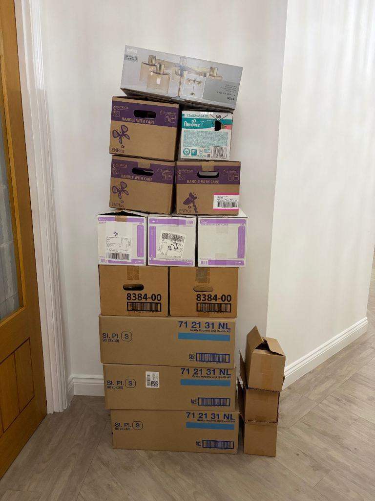 Free cardboard boxes for removals or house move - Still available.