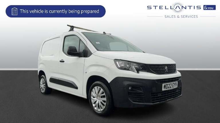 2022 Peugeot Partner 1.5 BlueHDi 1000 Professional Premium Standard Panel Van 5dr Diesel Manual  ...