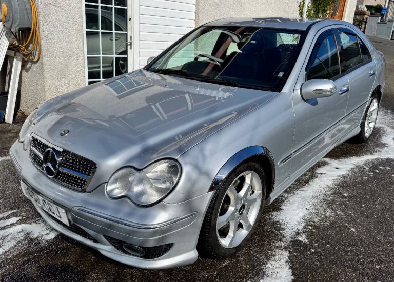 Mercedes C220, C CLASS, Saloon, 2007, Semi-Auto, 2148 (cc), 4 doors, private plate included