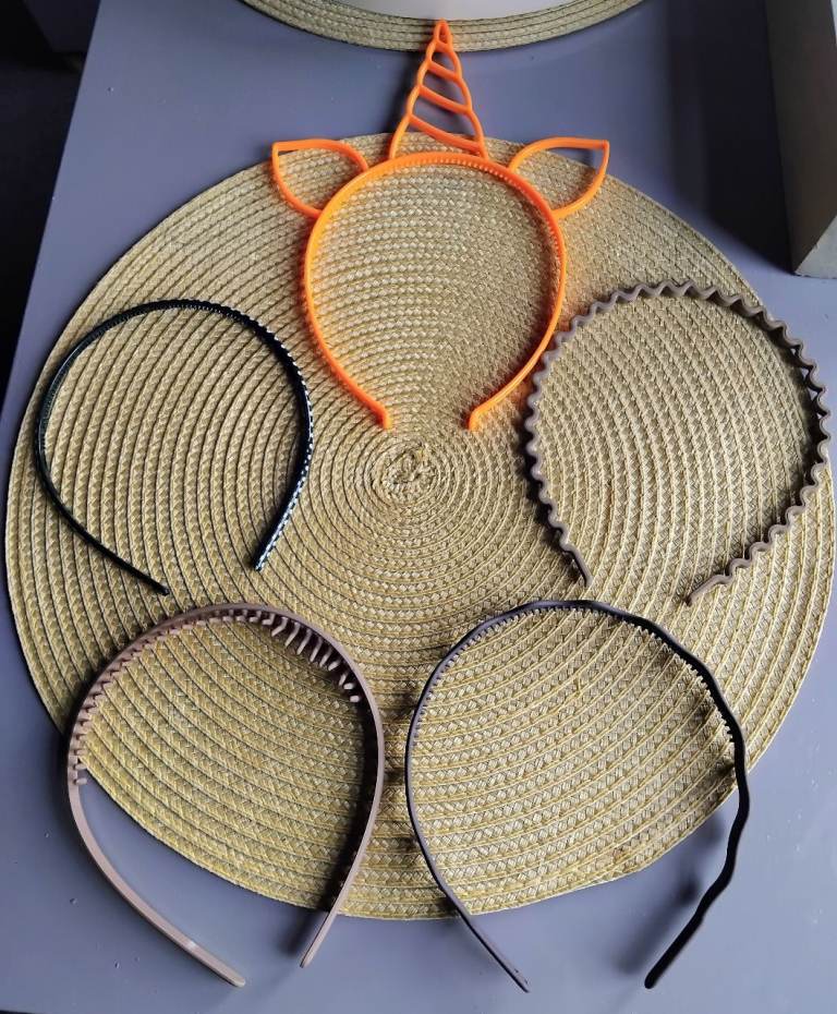 Five new girls headbands 