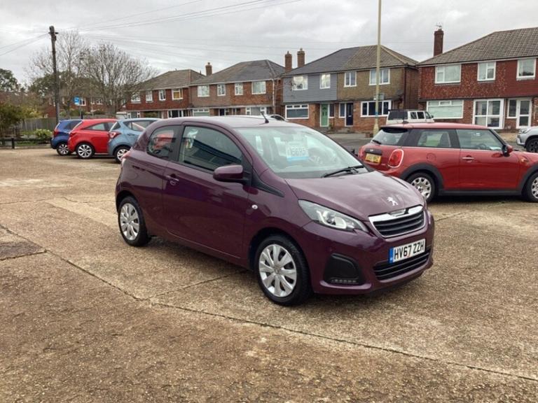 Peugeot 108 1.0 Active Hatchback 3dr Petrol Manual Euro 6 (68 ps)