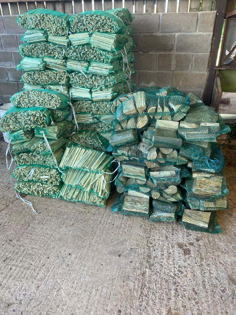 Firewood logs and Kindling 