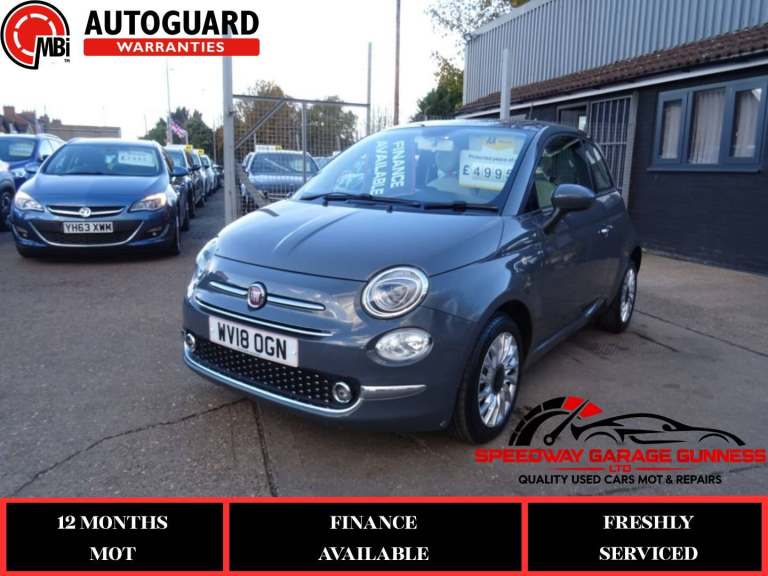 Fiat 500 1.2 Lounge 3dr IDEAL FIRST CAR Petrol