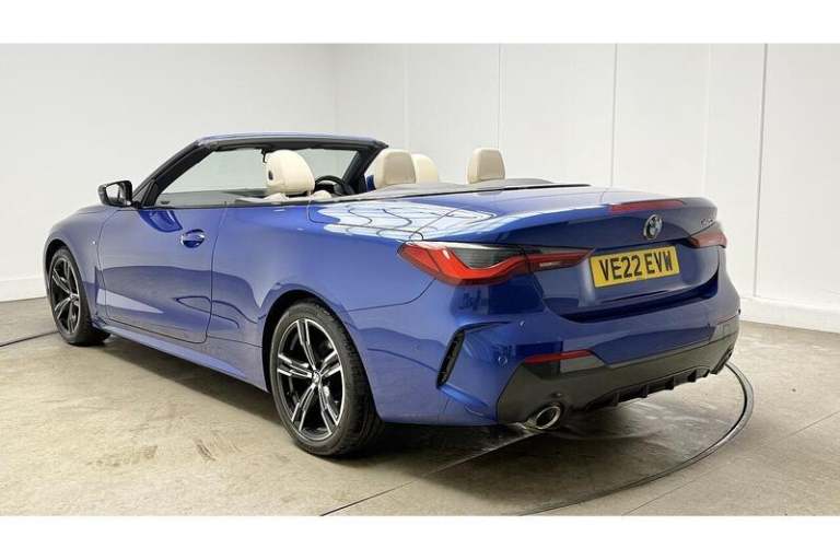 2022 BMW 4 Series 2.0 420i M Sport Convertible 2dr Petrol Auto Euro 6 (s/s) (184 ps) Convertible ...