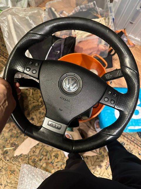 Genuine VW Golf GTI Mark 5 DSG Steering with Column