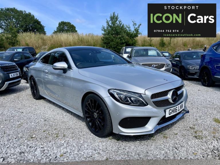 MERCEDES-BENZ C CLASS 2.1 C250d AMG Line Silver Auto Diesel 2016