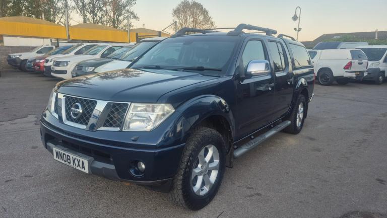 2008 Nissan Navara Double Cab Pick Up Aventura 2.5dCi 169 4WD PICK UP Diesel Manual