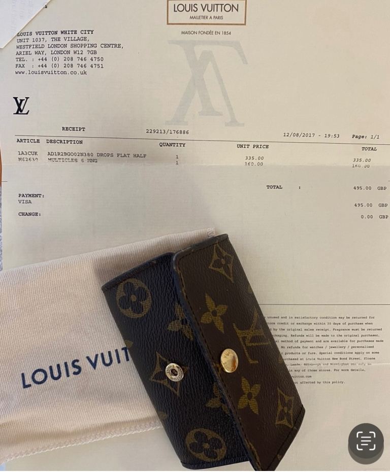 image for Louis Vuitton keyring 