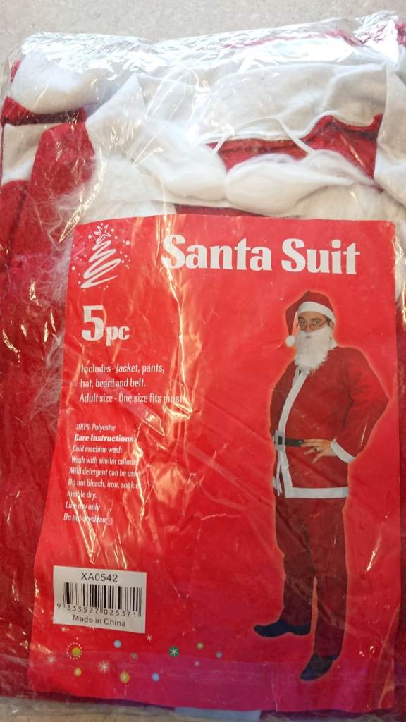 Santa suit new 