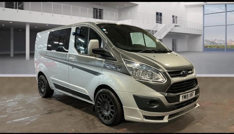 FORD TRANSIT CUSTOM 2.2 TDCi 125ps Low Roof Limited Van Crew Cab |Part Converted