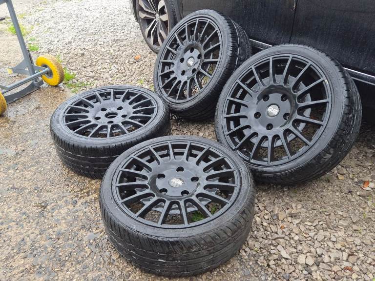 🌟Ford transit custom OZ racing style 20 inch alloy wheels 5x160 with TYRES 7M++