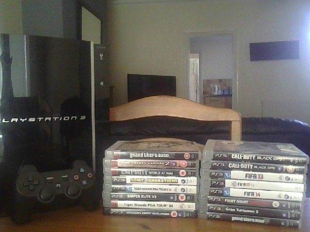 Playstation 3 PS3 and 16 games £70