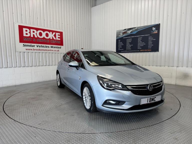 2017 Vauxhall Astra 1.6 CDTi 16V Elite Nav 5dr HATCHBACK DIESEL Manual