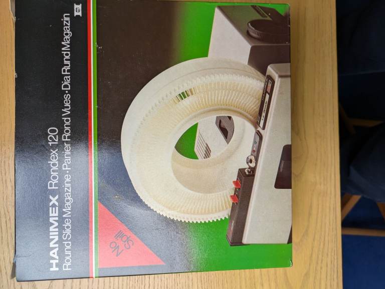 12 Hanimex Rondex 120 Round Slide Magazine – Good Shape