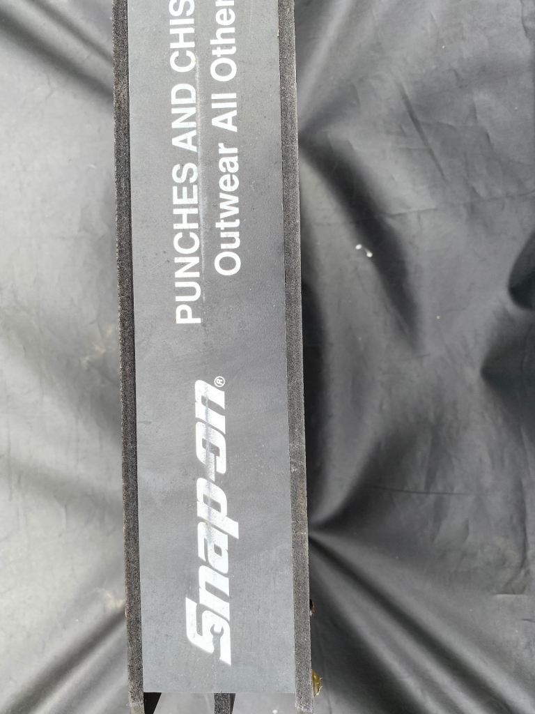 Snap on punch and chisel holder