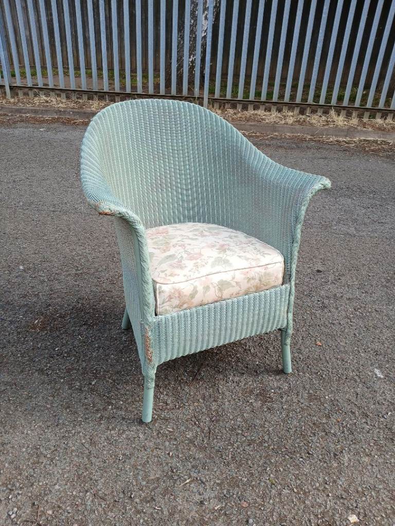 Lovely 1950's Era Lusty Lloyd Loom Chair 