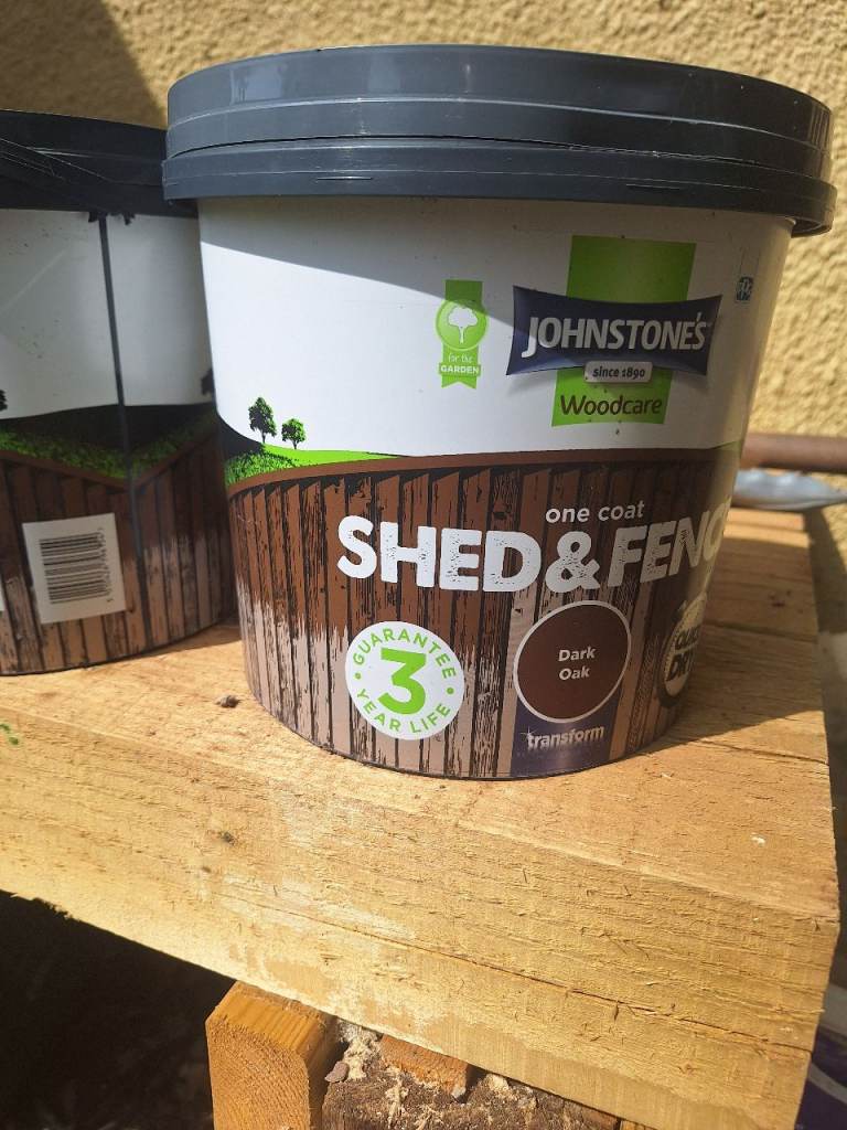 wooden fence paint