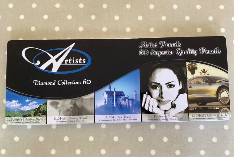 image for Artists Diamond Collection - 60 Superior Quality Pencils 