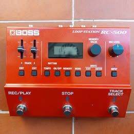 Boss Guitar Pedal Loop Station RC-500 with box and paperwork