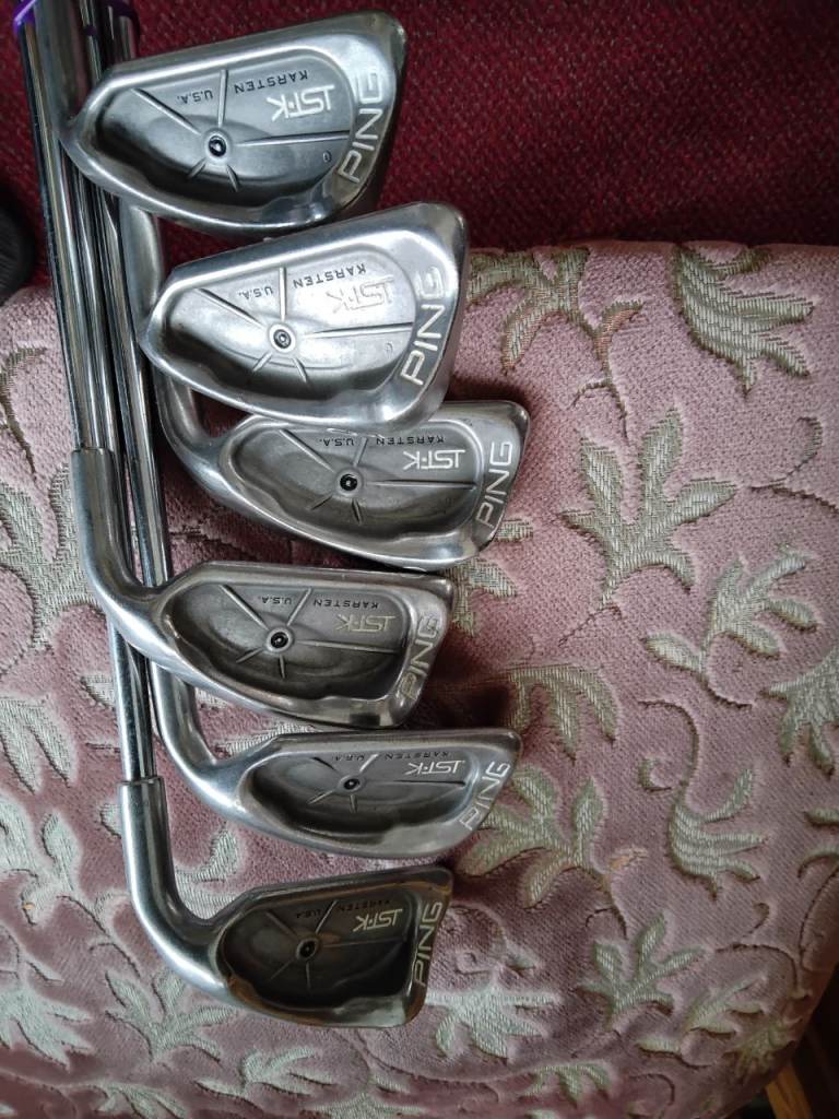 Collectable ping ist k irons from 5 to pw in good condition for their age 