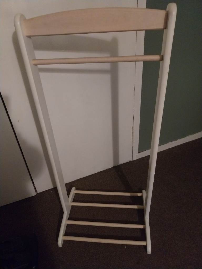 Kids Wooden Clothing Rail