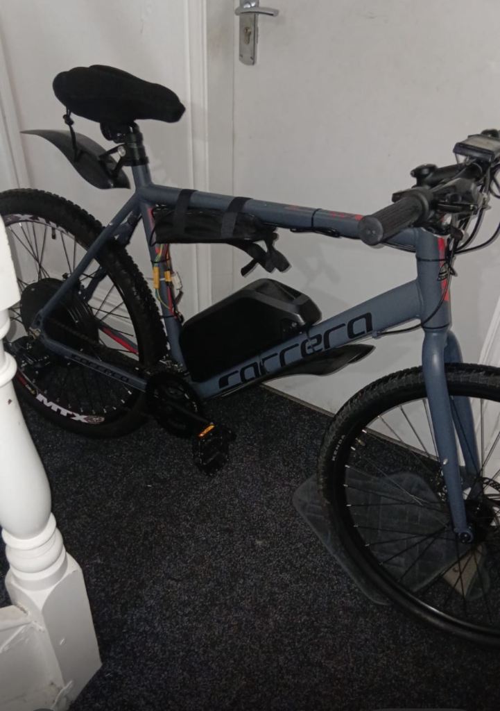 image for Carrera impel im-1.1 Electric Hybrid Bike LED - M Frame