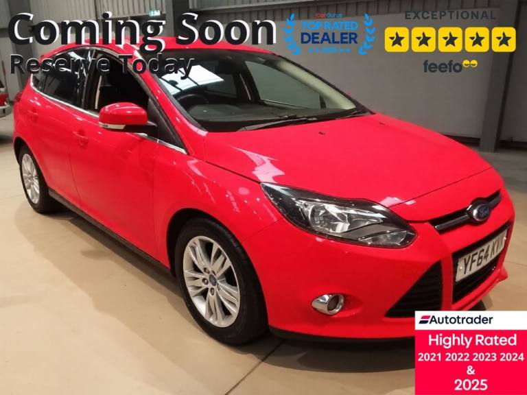 2014 Ford Focus 1.6 TDCi Titanium Navigator Hatchback 5dr Diesel Manual Euro 5 (s/s) (115 p Hatch...