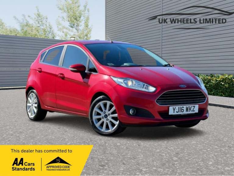 2016 Ford Fiesta 1.0T EcoBoost Titanium Powershift Euro 6 5dr HATCHBACK Petrol Automatic