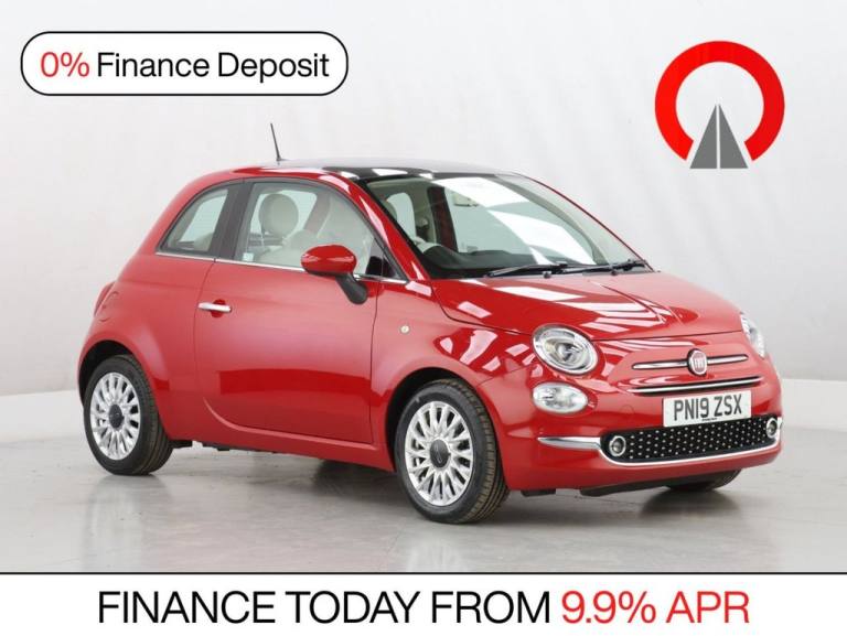 2019 Fiat 500 1.2 Lounge 3dr HATCHBACK PETROL Manual