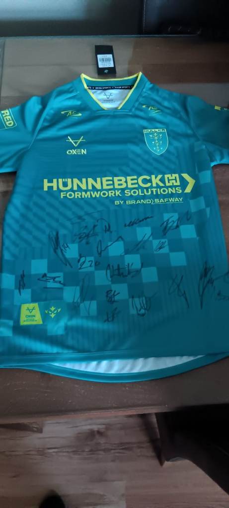 Signed 2026 HKR Rugby League Shirt (Small)