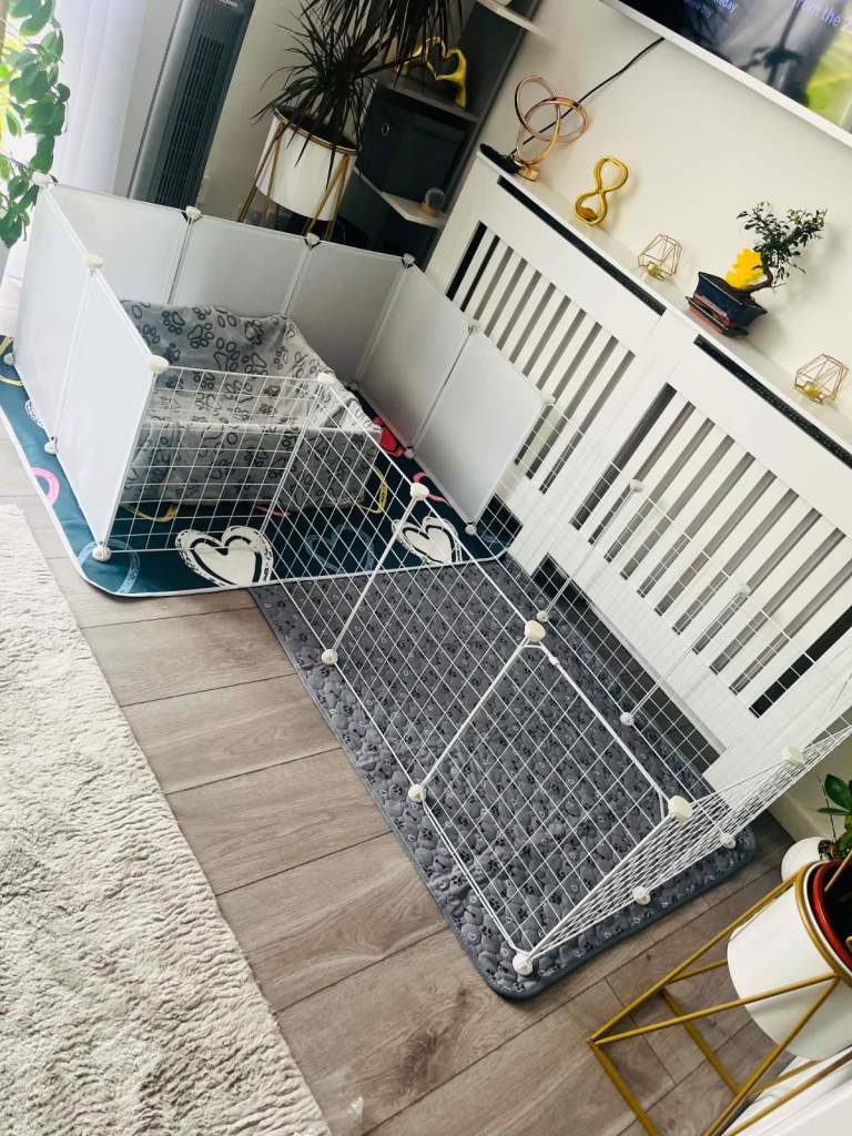 Puppy pen, accesorries