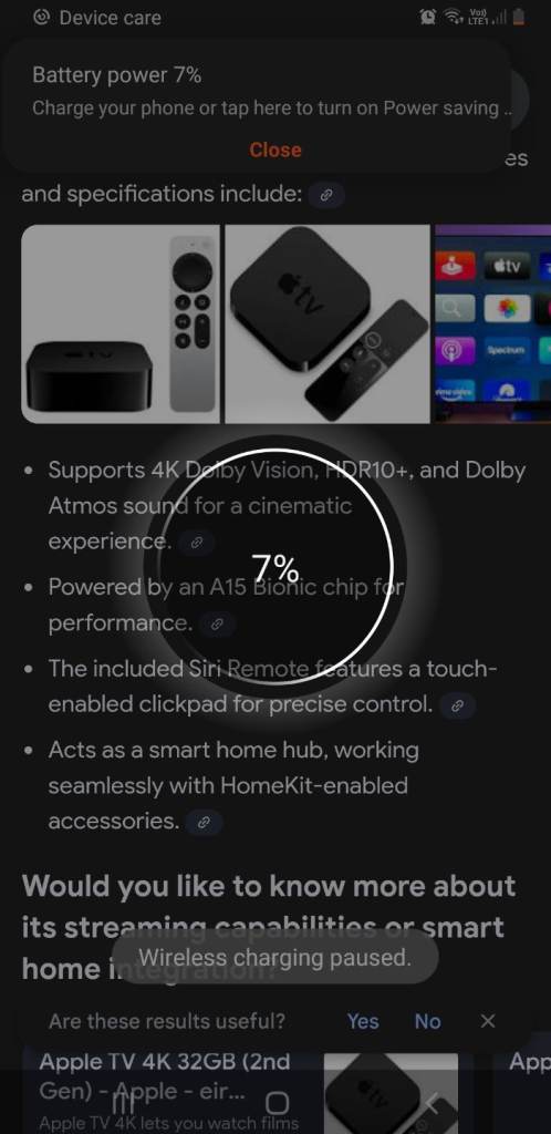 Apple TV 4k 3rd gen 64gb