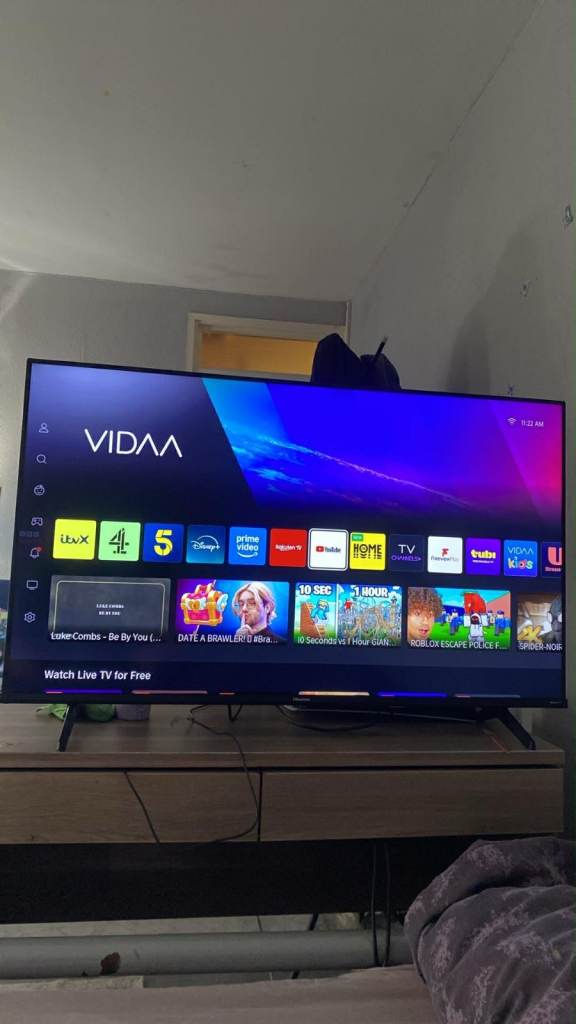 Hisense Smart TV – Good Condition, Black