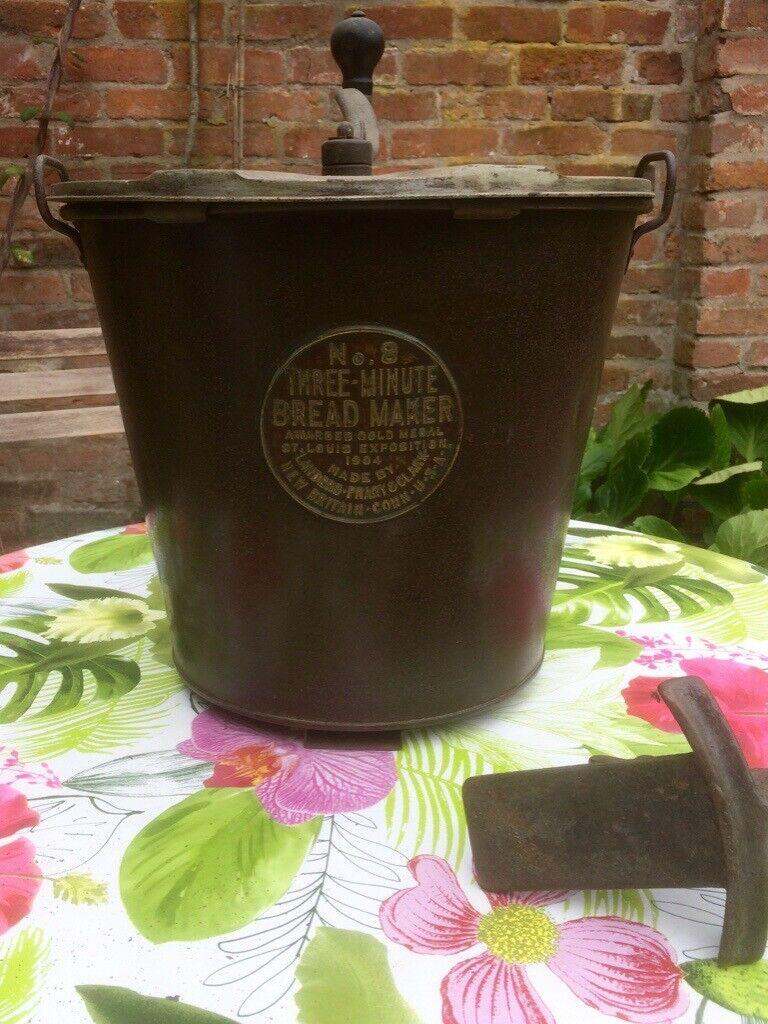 Antique No. 8 Three-Minute Bread Maker – 1904 Gold Medal Winner