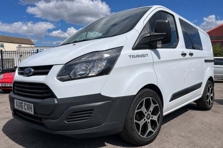 2016 FORD TRANSIT CUSTOM CREW CAB 2.2 CHAIN ENGINE NON WET BELT ONLY £7999