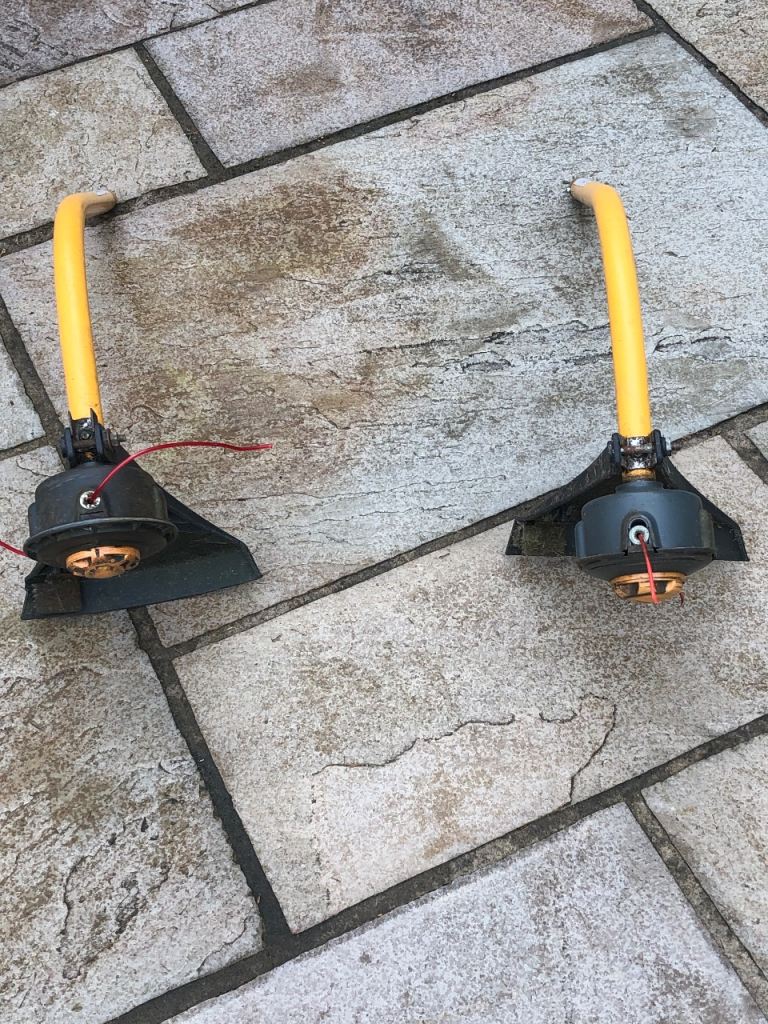 Two Strimmer attachments with reel  for  ryobi Motor. 