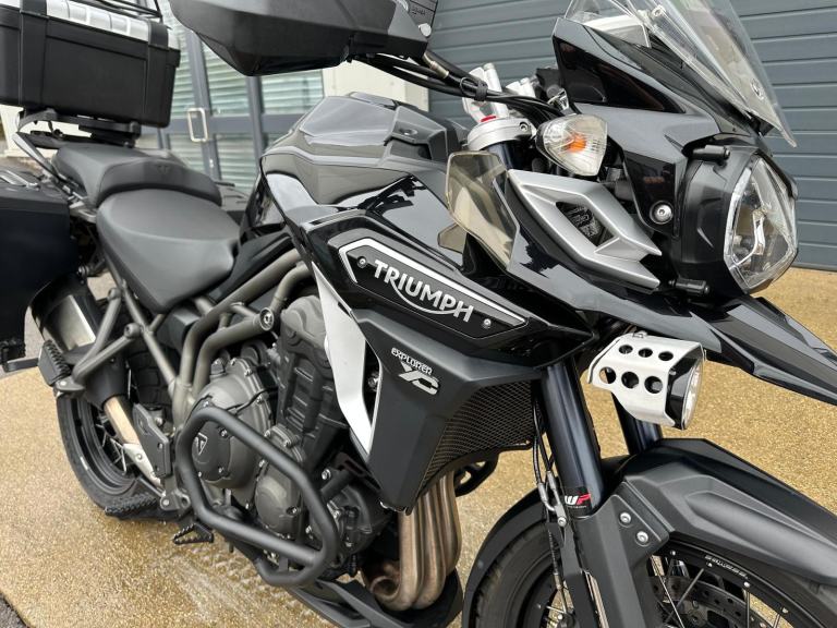 TRIUMPH TIGER EXPLORER XC 2017 - FULL LUGGAGE - 24307 MILES. VERY CLEAN